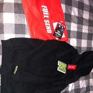 NELK BOYS FULL SEND NOV. DROP BLACK PATCH HOODIE